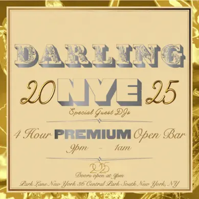 Darling Rooftop New Years Eve 2025