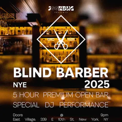 Blind Barber East Village nye